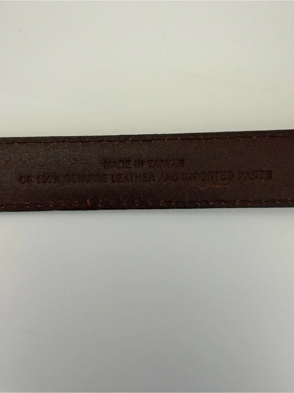Madewell Brown Leather Belt